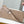 CAPUCINES GM 38CM BEIGE CANVAS BROWN CALFSKIN