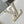 CAPUCINES BB 27 IN WHITE TAURILLON GOLD HARDWARE