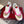 Sneakers GG Retro per coppie bianche rosa shocking
