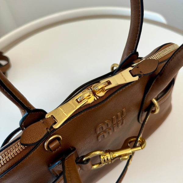 MiuMiu Aventure Nappa 33cm Sheepskin