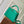 CAPUCINES BB 27 GREEN TAURILLON GOLD HARDWARE