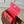 TWIST MM 23CM RED EPI GRAINED LEATH