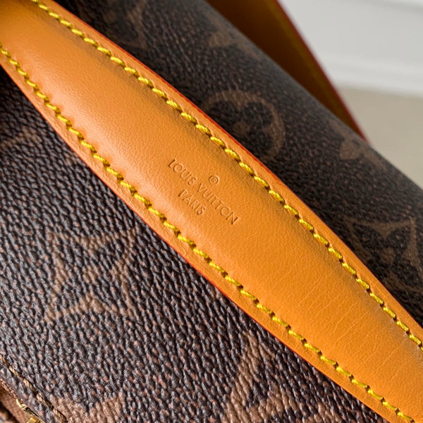 Marsupio Lv Rush Monogramma Marrone