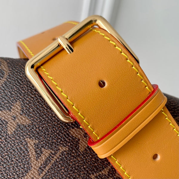 Marsupio Lv Rush Monogramma Marrone
