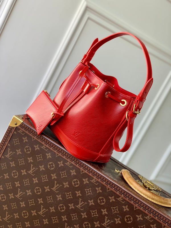 NOÉ BB 20 IN RED EPI LEATHER