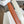 CL Brown 25mm Triomphe Enamel Saddle Brown White Cowhide 615280