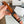 CL Black 25mm Triomphe Enamel Black Orange Cowhide 615281