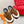 HM Go Mule Dark Brown Mix White Suede Lined With Wool Fleece 476596