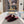 Prad 26s Square Toe Slippers In Burgundy Velvet