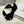 BLACK FABRIC HEADBAND WITH BOW 168569