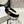 CERCHIETTO IN VELLUTO NERO CON LOGO ORO 423596