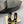 Jimmy Zea 95 In Black Cowhide Sandals With Metal Flowers 591586