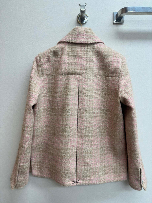 Giacca in tweed CC rosa Lana Alpaga 251960