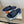 HM Men's Infra Slide Navy Blue Calfskin 602611