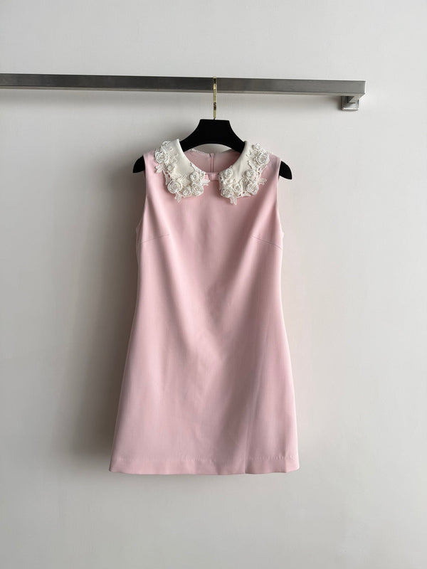 CC Robe sans manches Printemps/Été 26 Rose Clair Polyester 352965