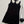CC 26SS Robe sans manches noire polyester 352966
