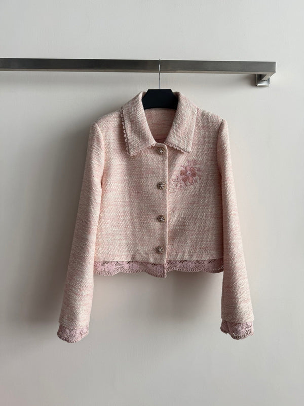 CC Ensemble Tweed Rose Clair 352996