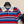 Fendi 26s Striped Polo Shirt Blue Red Knit 363767