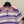 Fendi 26s Polo Rayé Tricot Rose Violet 363765