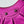 LE CAGOLE SMALL SHOULDER BAG 26 WITH RHINESTONES IN DEEP PINK CROCODILE EMBOSSED CALFSKIN