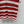 CC 26s Striped Collared Knit Short-Sleeved Top White Red 406562