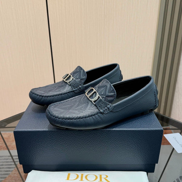 CD Odéon Loafer Blue Calfskin 638583