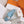 HM 26s Innocente Slingback In Light Blue Suede Silver Hardware