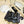 SL CASSANDRA FLAT SANDALS BLACK CALFSKIN