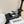 Loewe 25 Toy Ballerina con cinturino alla caviglia in pelle di vitello nera 309171