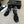 CC 26s Strappy Sandals 8cm Black Sheepskin 736751