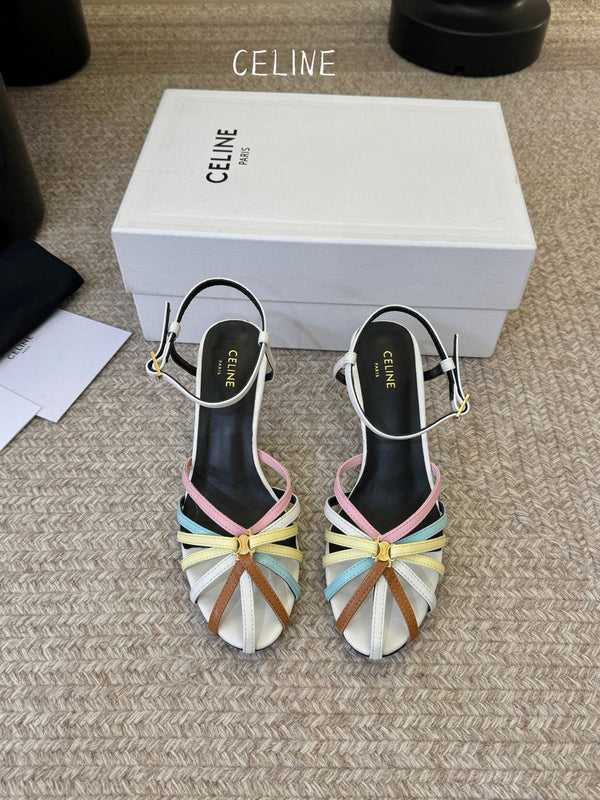 CL Triomphe Sandal 6.5cm Multicolor Lambskin 835892