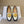 CD Médaillon Loafer Black White Sheepskin 835716