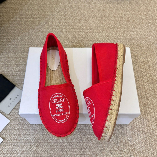 CL Maison Espadrilles Red Canvas 835906