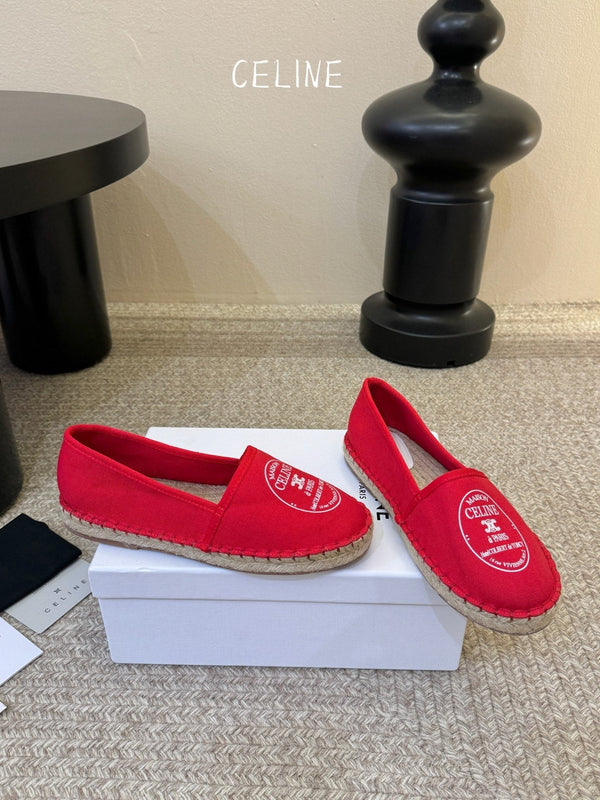 CL Maison Espadrilles Red Canvas 835906