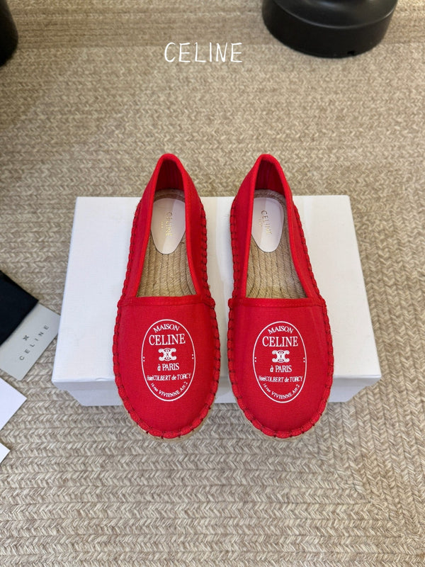CL Maison Espadrilles Red Canvas 835906