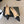 CC 26ss Ballet Flat Black Beige Lambskin 835693