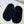 The Row 2025 Retro Oversized Toe Birkenstock Slipper Black Wool 576033