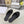 The Row Sleeper Two Slippers Black White Suede 707568
