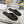 The Row Sleeper Two Slippers Black White Suede 707568