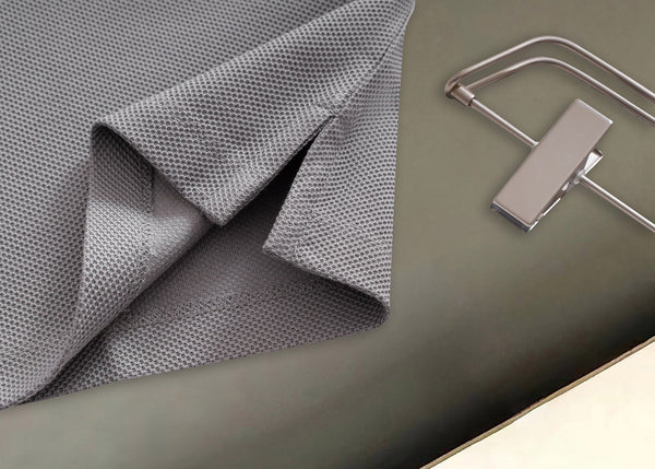 Burberry Men Check Colla Polo Shirt Grey Cotton