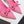 VL Rockstud Bow Slingback Fusca Pink Patent Leather Pump 60mm