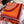 Grand Tralala Blanket Potiron Wool Cashmere