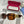 RECTANGULAR FRAME SUNGLASSES 58006 IN ACETATE
