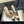 mule sandal beige black patent calfskin