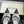 mule sandal white tweed black lambskin