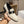 HM Men's Loafer White Black Cowhide 480419