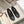 LV AIR FORCE 1 IN PELLE DI VITELLO NERA LUCIDA CON LOGO MONOGRAMMA MARRONE