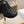 LV TRAINER IN PELLE DI VITELLO NERA E RETE TRASPIRANTE