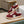 Sneaker GG G75 da uomo in pelle scamosciata rossa 270521