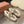 Miu Logo-Embossed Loafer Taupe Suede Shearling 455917
